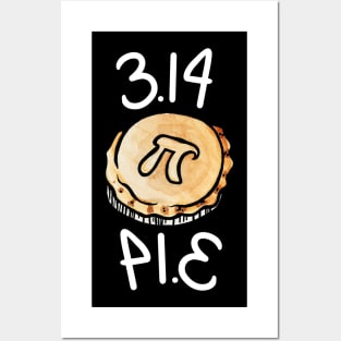 Pi pie Posters and Art